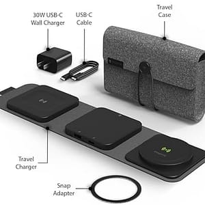 mophie wireless travel charging station