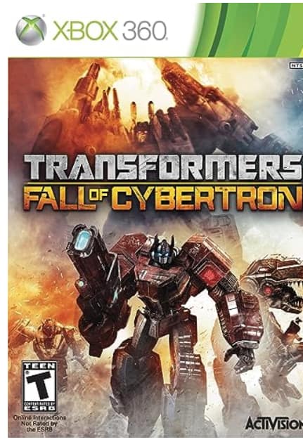 transformers fall of cybertron for xbox 360